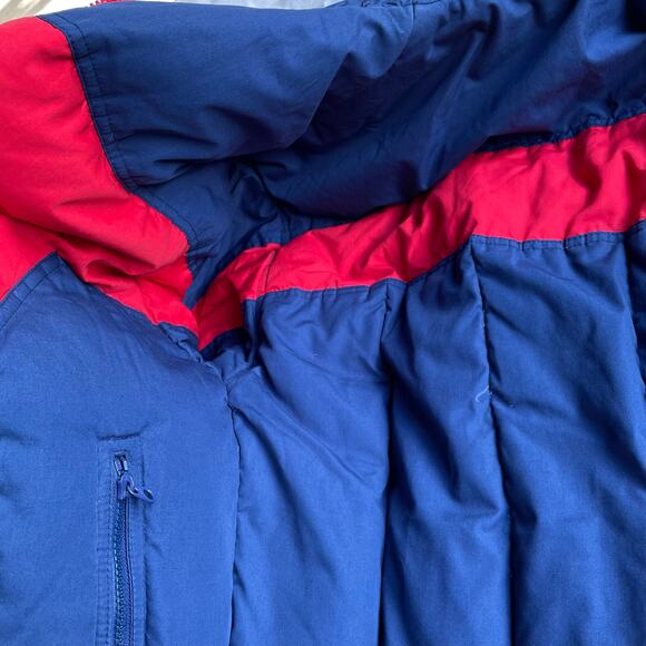🔥VTG 85” Downhill Racer Down Puffer Jacket Colorblock Retro Outdoor Reversible - Picture 12 of 16